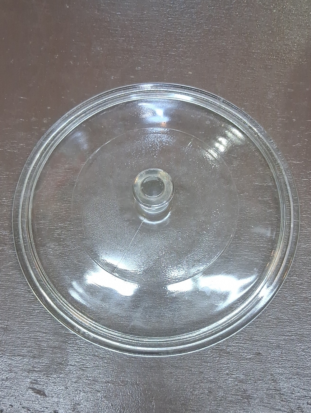 Vintage Pyrex Clear‎ Glass Replacement Lid Model #623-c